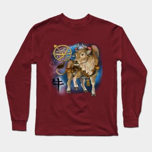 Chinese Zodiac Animal Year of the Ox Long Sleeve T-Shirt